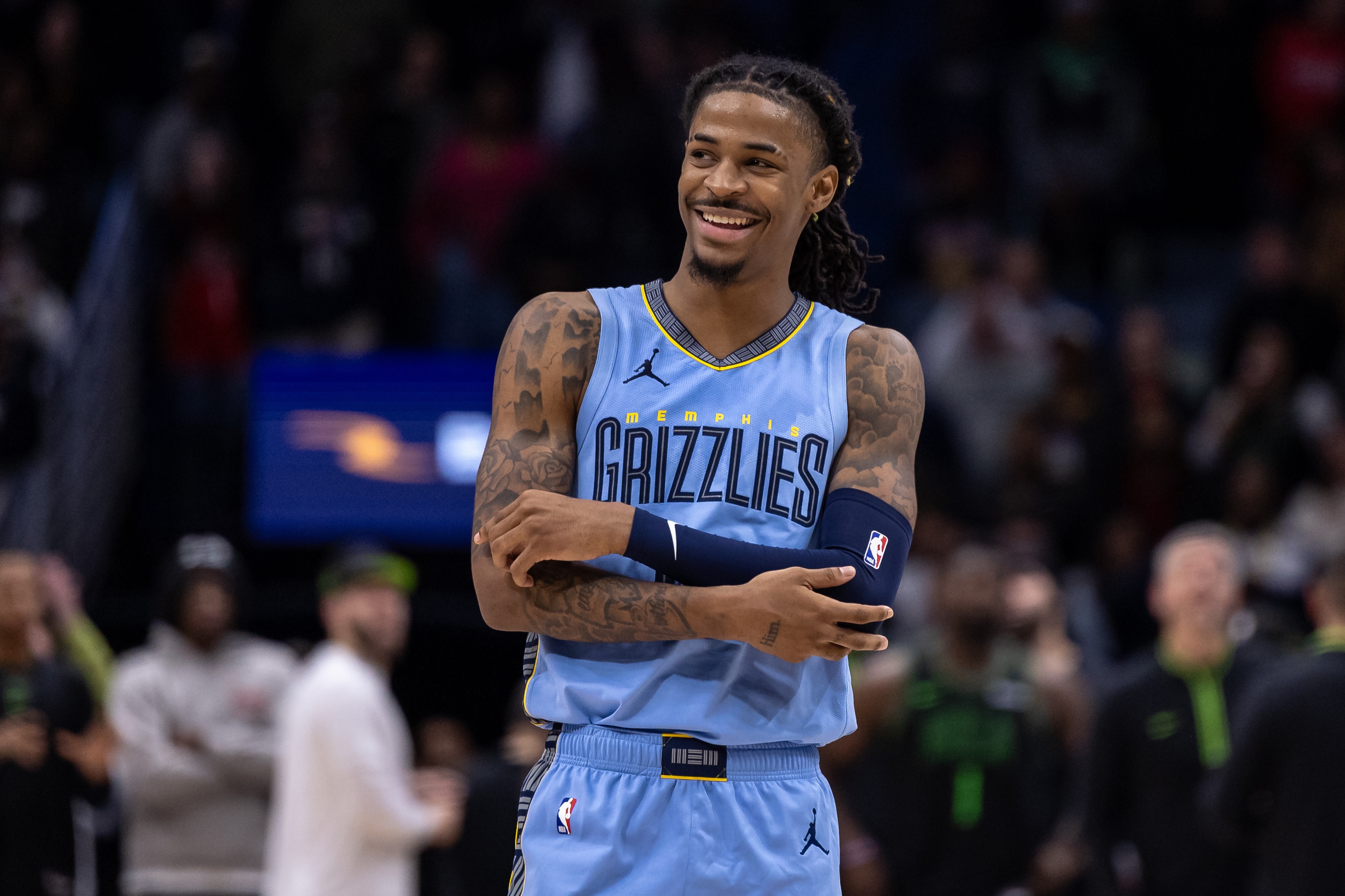灰熊控卫莫兰特约赛季后争取最佳新秀 nba灰熊加时险胜勇士 莫兰特30+7 